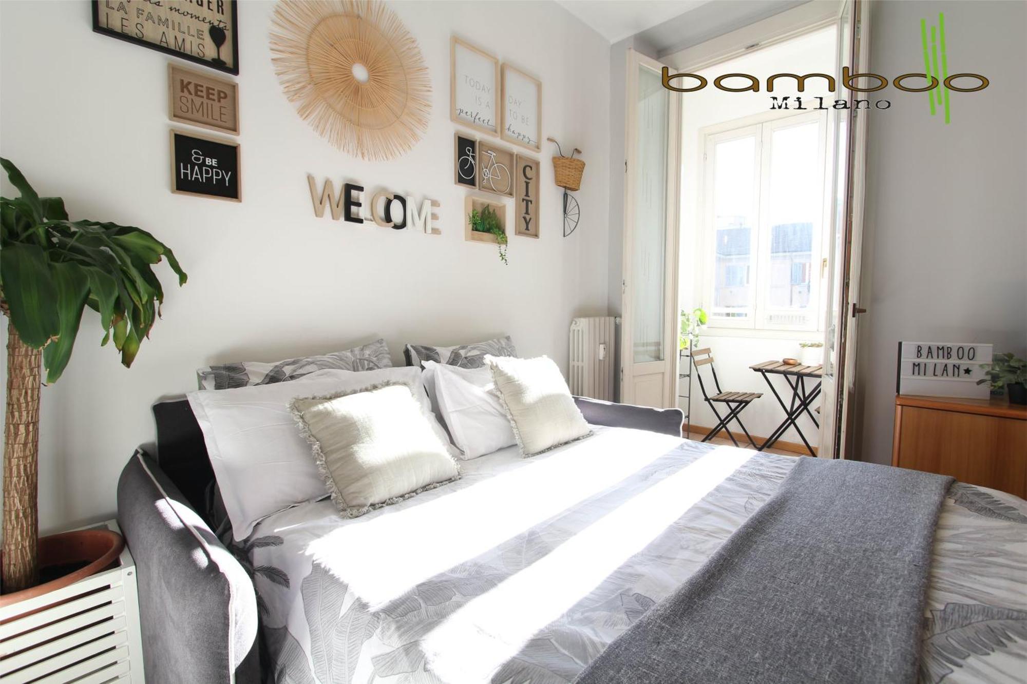 Apartment Bamboo Copernico Milan